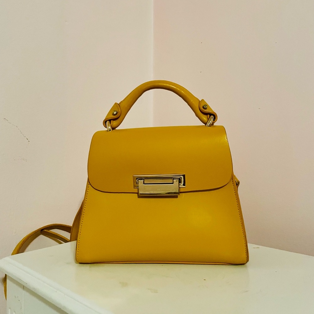 Forever 21, crossbody bag, yellow